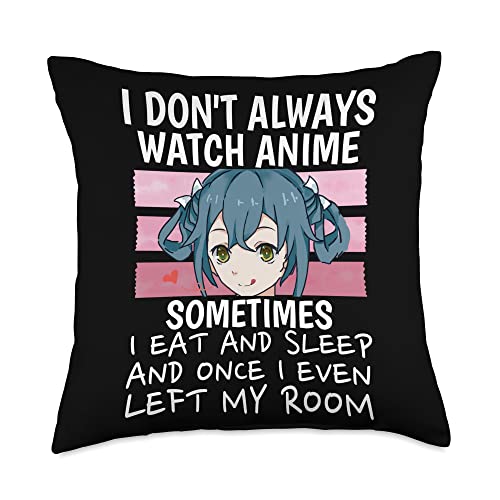 Anime Metch Anime Stuff Gifts For Teen Girls Kids Merch Japanese Watch Anime for Teen Girls and Women Throw Pillow, 18x18, Multicolor