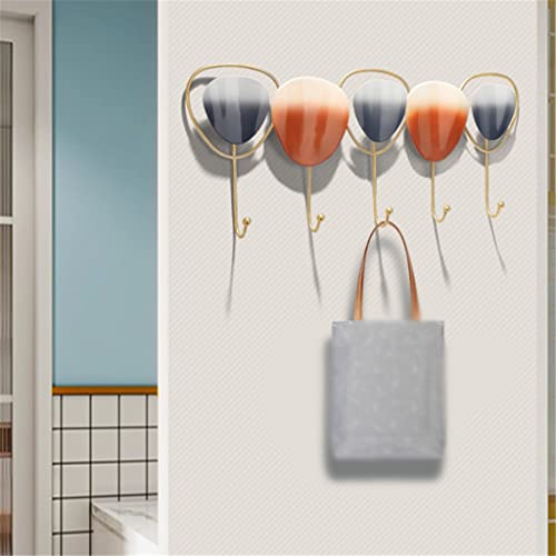 XDCHLK Punch-Free Hook, Strong Viscose Coat Hook, Entrance Hall Wall Hanging Storage Rack, Coat Hook