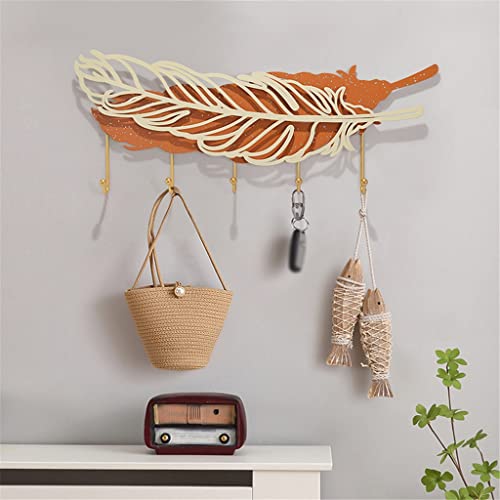 XDCHLK Clothes Hook Behind The Entrance Door Simply Porch Fashion Creative Iron Hooks Living Room Coat Hooks