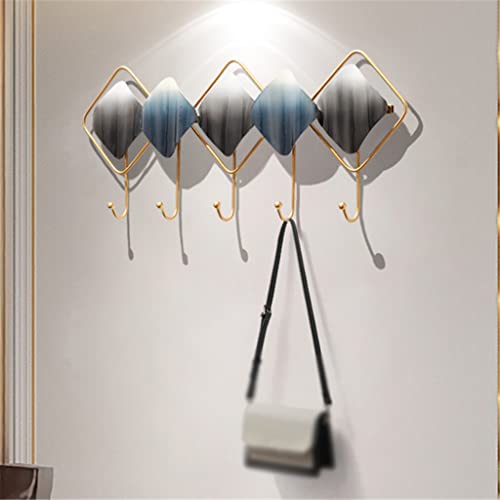 XDCHLK Creative Hook Key Storage Rack Entrance Door Coat Hook Wall Decoration Coat Hook Wall Hanging