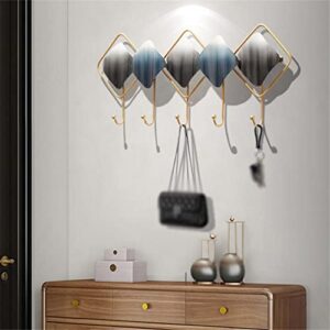 XDCHLK Creative Hook Key Storage Rack Entrance Door Coat Hook Wall Decoration Coat Hook Wall Hanging