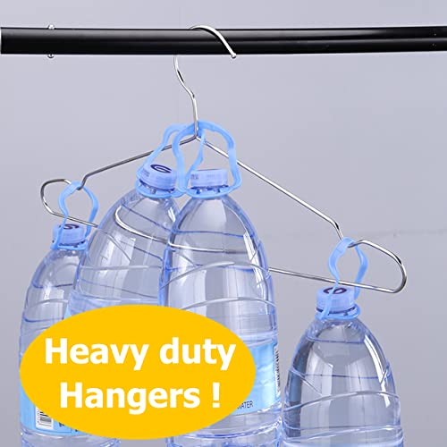 Hangers 100 Pack Wire Hangers Heavy Duty Clothes Hanger Ultra Thin Space Saving Metal Hangers16.5in by WYCQKL