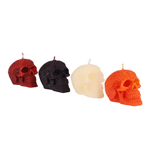 Skull Candle,Aesthetic Skull Candle, Decorative Candle, Decorative Burning Skull Candle, Home Decor, Home Gift, Aesthetic, Decoration, Colored, Colorful, Gift, Birthday, Halloween