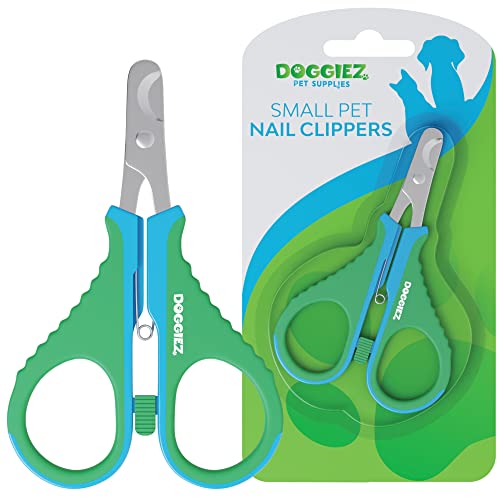 Dog Nail Clippers for Small Dogs, Cat Nail Clipper - Safe for Small Breeds Pet Nail Clippers - Dog Nail Trimmers for Puppy, Prevents Over Cutting of Dog Toenail, Cat Claw - Cat Nail Trimmer for Kitten