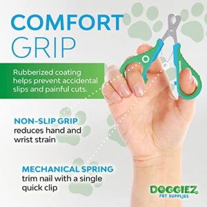 Dog Nail Clippers for Small Dogs, Cat Nail Clipper - Safe for Small Breeds Pet Nail Clippers - Dog Nail Trimmers for Puppy, Prevents Over Cutting of Dog Toenail, Cat Claw - Cat Nail Trimmer for Kitten