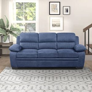 lexicon jett living room sofa, blue