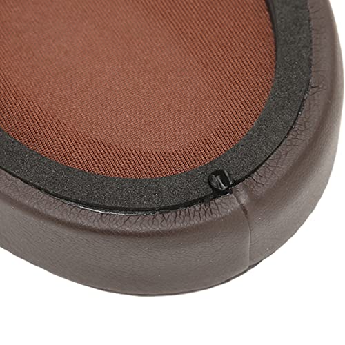 KOSDFOGE Replacement Ear Cushion Protein Leather Wearproof Headphone Ear Pads Compatible with Edifier W855BT(Brown)