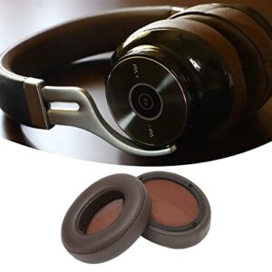 KOSDFOGE Replacement Ear Cushion Protein Leather Wearproof Headphone Ear Pads Compatible with Edifier W855BT(Brown)