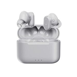 psier active noise cancelling bluetooth 5.3 earbuds with 4 mics clear calls, 30h playtime deep bass true wireless earbuds with transparency mode bluetooth headphones