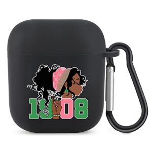 sorority airpods case with keychain suitable for airpods airpods protective cover