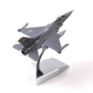 nuotie 1/100 f-16c fighting falcon fighter model metal diecast aircraft jet kit fighter plane model military airplane for collection and gift