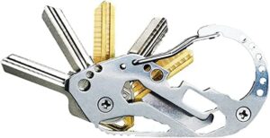 wegrind edc key organizer for multiple keys hook compact key holder and edc tools for men