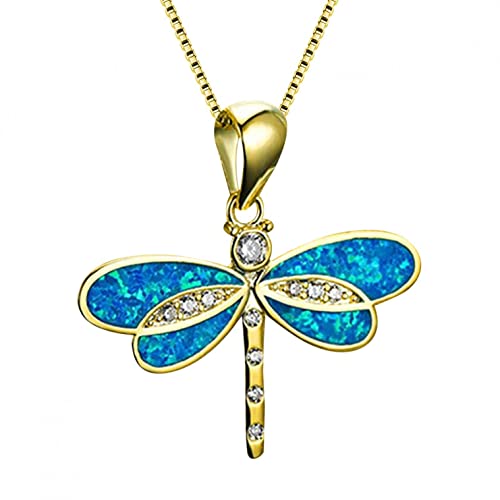 DITUDO wrtgerht 2022 Exquisite White Jewelryanalog Opal Ladies Pendant Necklace Graduation Gifts for Friends Christmas