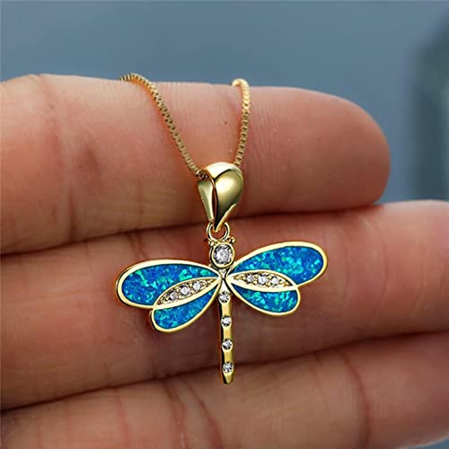 DITUDO wrtgerht 2022 Exquisite White Jewelryanalog Opal Ladies Pendant Necklace Graduation Gifts for Friends Christmas