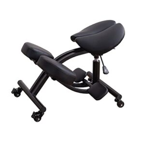 waeyz ergonomic kneeling chair, height and angle adjustable chairs, tilt balance seat, for learning office rocking chair,improves and corrects posture chair