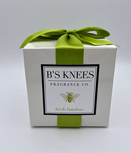 Fresh Bamboo1-Wick Naturally Scented Candle by B's Knees