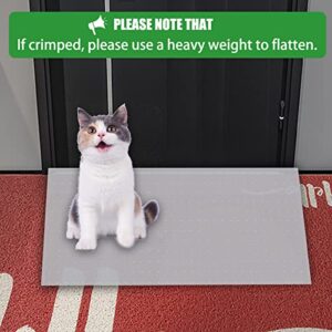 8.2Ft Cat Carpet Protector,DIY Non Slip Carpet Protector for Pets,Heavy Duty Plastic Carpet Protector for Pets,Easy to Cut, Carpet Protector Stop Cats from Scratching Carpet at Doorway