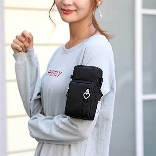 Mobile Phone Purses Bag, Cellphone Crossbody with Shoulder Strap,Waterproof Crossbody Phone Wallet Case, Outdoor Sweat-Proof Running Armbag, Crossbody Bag Gym Fitness Cell Phone Key Holder