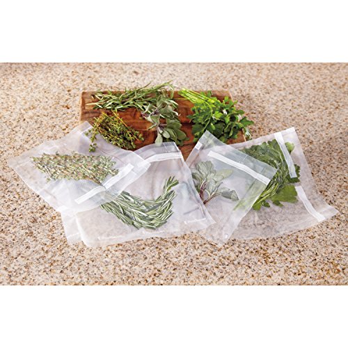 FoodSaver GameSaver 1 Quart Vacuum Seal Bag with BPA-Free Multilayer Construction, 44 Count & Vacuum Sealer Bags, Rolls for Custom Fit Airtight Food Storage and Sous Vide, 8" x 20' (Pack of 3)