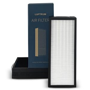 luftrum air purifier replacement filter, ac400 h13 true hepa