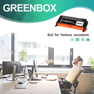 GREENBOX Remanufactured 6180 Black Toner Cartridges Replacement for Xerox 113R00726 for Xerox Phaser 6180 6180N 6180DN 6180MFP-D 6180MFP-N Printer (1 Pack)