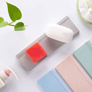 NOLITOY 2pcs Water Absorbent Mats Quick Dry Soap Holder Diatomite Drinks Coasters Toothbrush Cup Pad for Bathroom and Kitchen