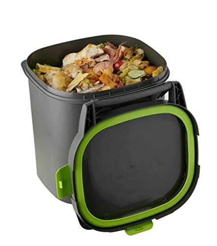 MAZE 14 Liter Airtight Bokashi Kitchen Compost Bin Kit