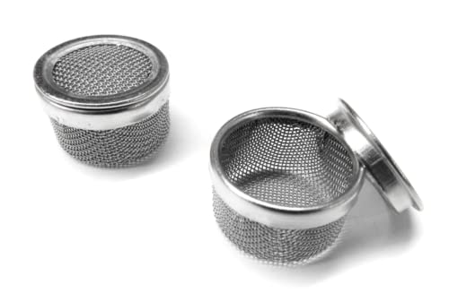 JTS Pack of 2 Mini Basket Ultrasonic Cleaner Small Parts Mesh Holder Cleaning and Holding