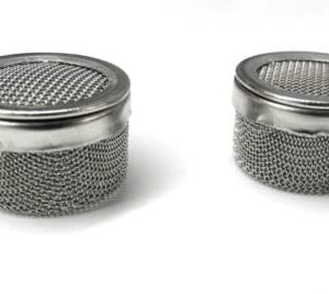 JTS Pack of 2 Mini Basket Ultrasonic Cleaner Small Parts Mesh Holder Cleaning and Holding