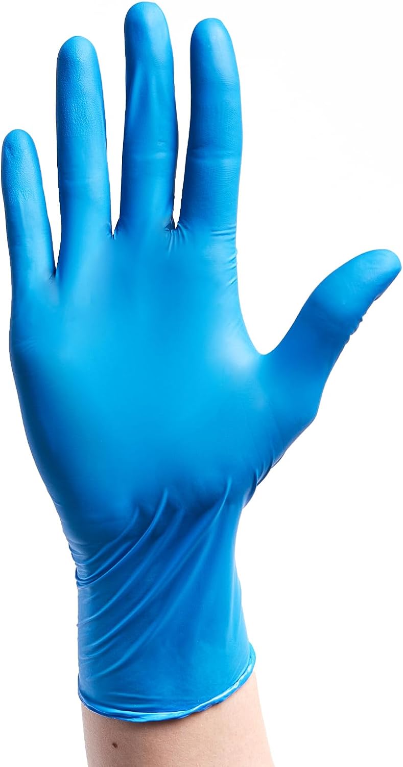 American Nitrile – Slate Powder Free Nitrile Gloves – Latex Free Disposable Gloves – Made in the USA