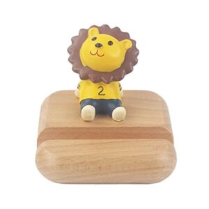 Cute Cell Phone Stand, Wood Animal Phone Stand, Cell Phone Holder for Desk Decoration Universal （Elephant）