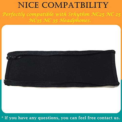 TaiZiChangQin Headphone Protector Headband Fabric Compatible with Srhythm NC25 NC 25 NC35 NC 35 Headphone