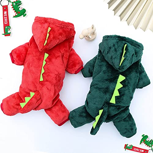 HonpraD Large Dog Sweaters for Girls Dogs Clothes Small Pet Costume Halloween Dinosaur Costume Dog Clothing Puppy Outfits Funny Apperal Warm Dog Sweaters for Medium Dogs Girl