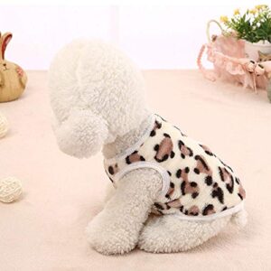 Girl Dog Shirts for Autumn Bust Leopard Product Print Winter Pet Clothes Pet Supplies Dog Shades for Medium Dogs