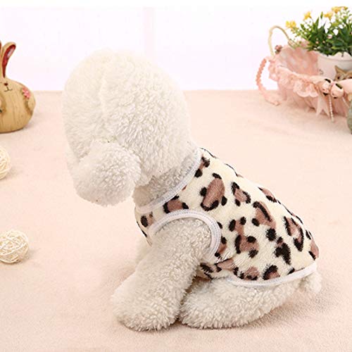 Girl Dog Shirts for Autumn Bust Leopard Product Print Winter Pet Clothes Pet Supplies Dog Shades for Medium Dogs