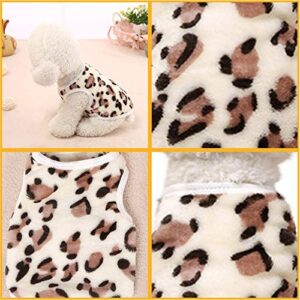 Girl Dog Shirts for Autumn Bust Leopard Product Print Winter Pet Clothes Pet Supplies Dog Shades for Medium Dogs