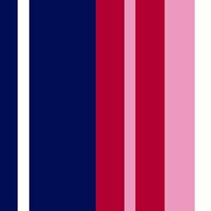 texco inc verical design dty brushed fabric/poly spandex 4 way stretch stripes diy projects, red pink 1 yard