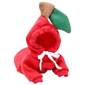 dog holiday sweaters for large dogs clothing warm hoodies coat casual jacket pet clothes fleece dog sweater set