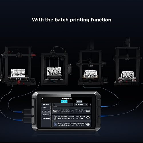 Creality Sonic Pad 7 Inch Touch Screen 3D Printer Smart Pad Based on Klipper Firmware Higher Printing Speed Support Keyboard Control time-Lapse Shoot Al Detection for Ender-3 S1 Pro/CR-10 Smart etc