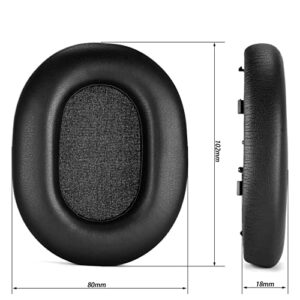 1000XM5 Earpads - Replacement Cushions Ear Cushion Cover Compatible with Sony WH-1000XM5 Headphone,Softer Leather,High-Density Noise Cancelling Foam