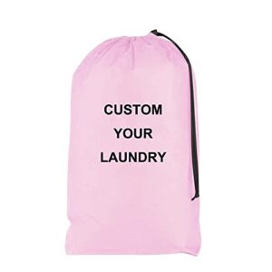 Muka Custom Laundry Bag Screen Printing Travel Washing Beam Storage Bag Waterproof Oxford Cloth for Dirty Clothing College