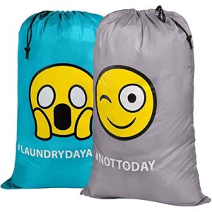 Muka Custom Laundry Bag Screen Printing Travel Washing Beam Storage Bag Waterproof Oxford Cloth for Dirty Clothing College