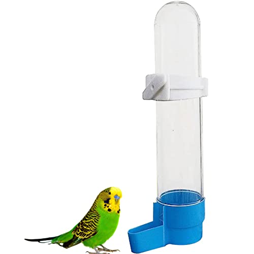 DAPIN Bird Food Drinker Bird Water Bottle Parrot Automatic Water Feeder Bird Bath for cage Budgie Water Dispenser Bird Water Feeder for Bird Parrot Food