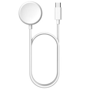 compatible with google pixel watch charger cable (white)