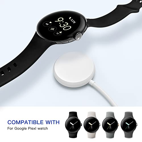 Compatible with Google Pixel Watch Charger Cable (White)