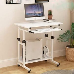 taimowei Lazy Computer Table Lift Computer Table Household Small Household Learning Bedside Table Movable Lazy Desk/G