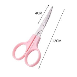 3 Pcs Small Embroidery Curved Scissors Cross Stitch Sewing Craft Small Tools DIY Scissors for Crafting, Sewing, Dressmaking, Cloth