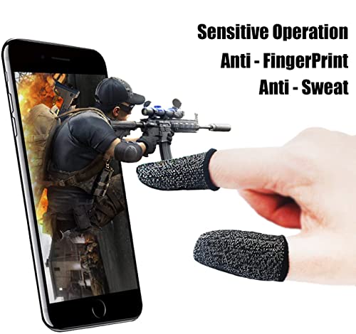 PUBG Mobile Triggers 13 in 1 Combo, 4 GamingTriggers Mobile Phone Game Controller for PUBG/Fortnite/Call of Duty/Rules of Survival, Aim & Fire Trigger for iPhone & Android Phone (Girl)