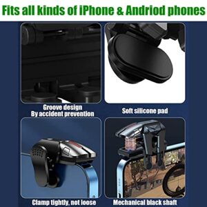 PUBG Mobile Triggers 13 in 1 Combo, 4 GamingTriggers Mobile Phone Game Controller for PUBG/Fortnite/Call of Duty/Rules of Survival, Aim & Fire Trigger for iPhone & Android Phone (Girl)