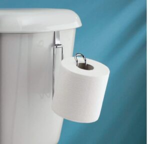 mainstays metalo over-the-tank toilet paper holder,